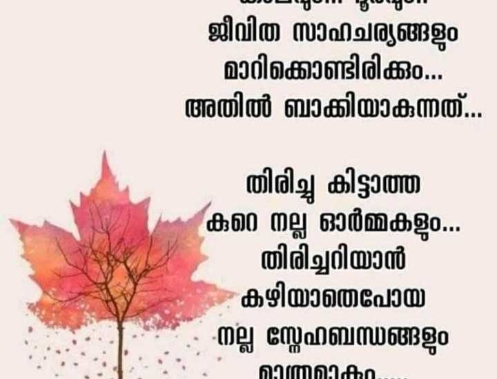 Malayalam Status Quotes for Whatsapp | Status SMS, Lines, Words